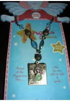 (image for) Angels of the Zodiac Jewelry Aquarius Necklace/Locket - Click Image to Close